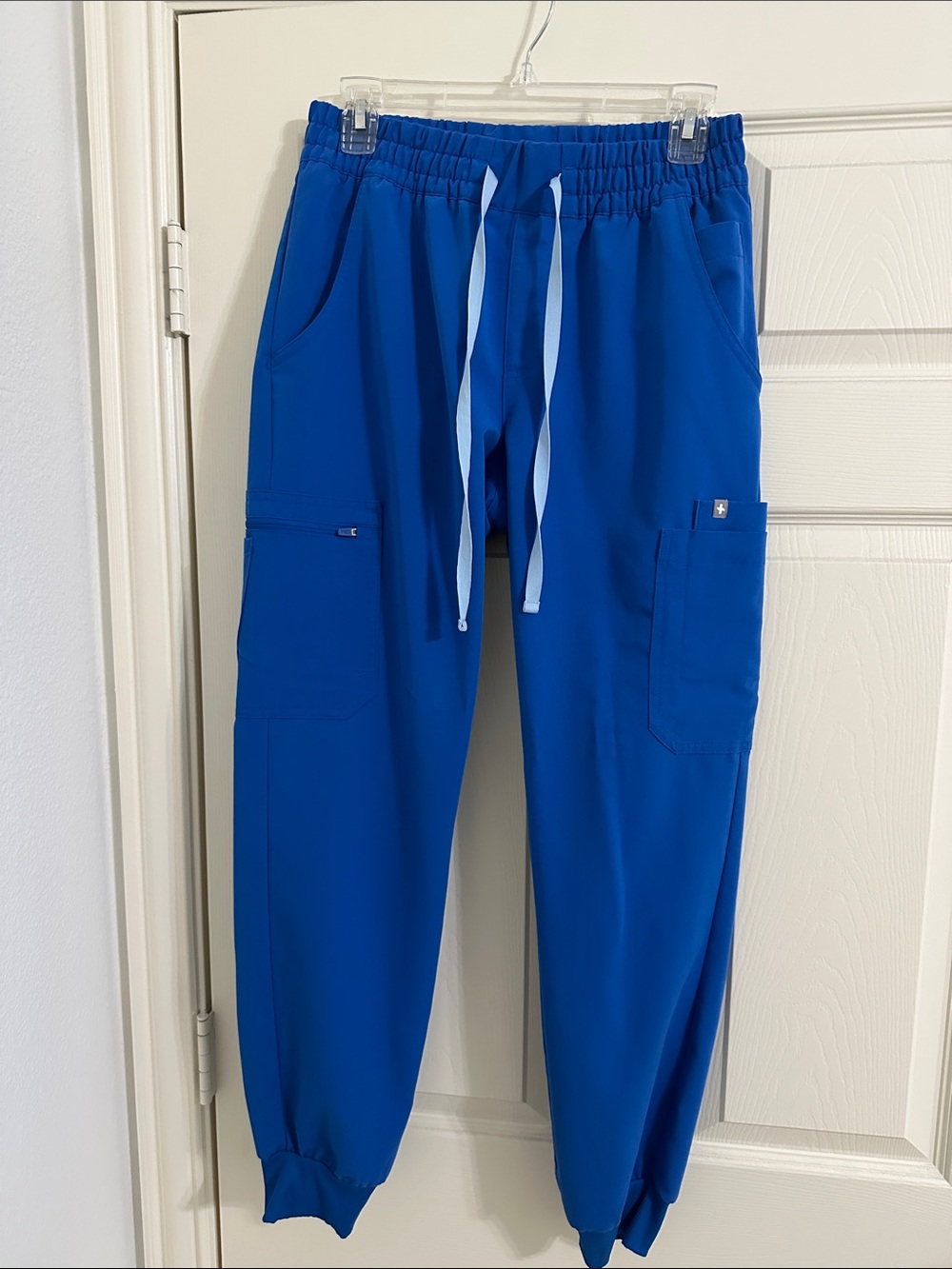 Figs Uman Jogger Scrub Pant in Royal Blue